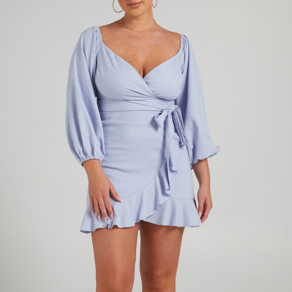 Baby blue Showpo dress